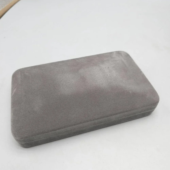 Nolan Miller Glamour Collection Faux Pearl Necklace Pink Clear Rhinestone Accent - Picture 6 of 8